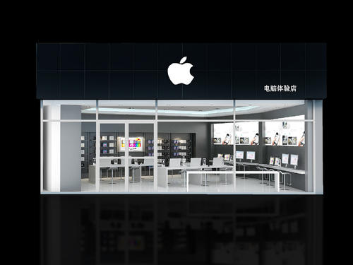 蘋(píng)果產(chǎn)品專賣店展廳設(shè)計(jì)
