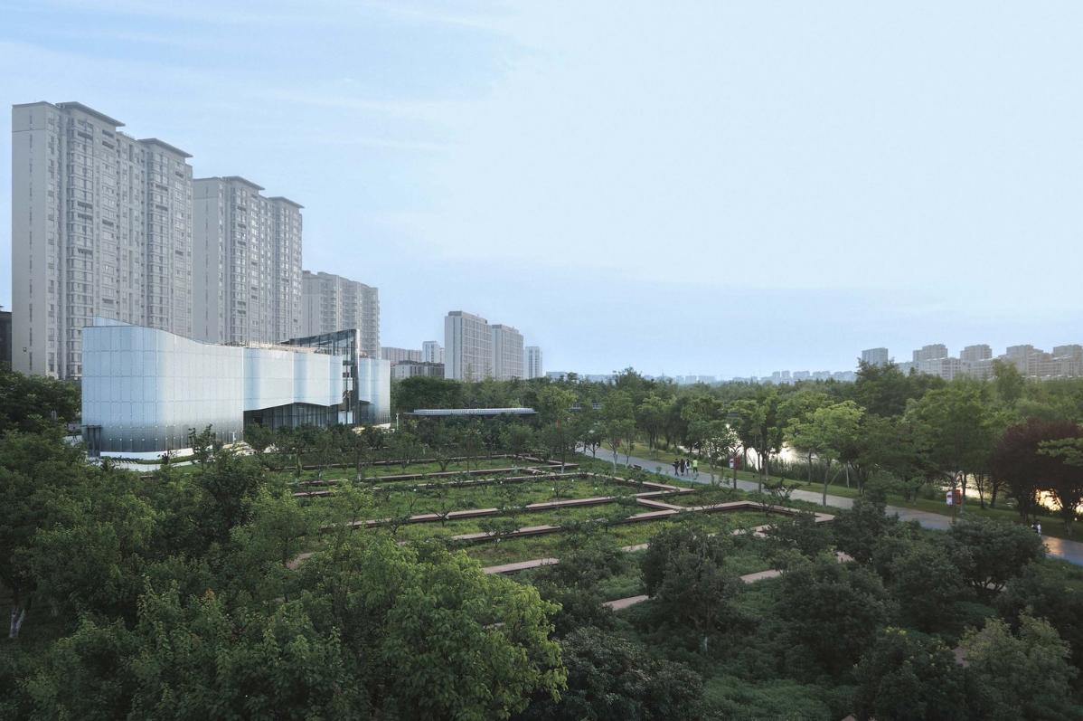 昆蟲博物館北側(cè)的蜜源植物區(qū)，The_nectar_plant_area_on_the_north_side_of_the_Insect_Museum_?上海秉仁建筑師事務所.jpg